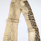 Roberto Cavalli glittering leopard jeans pants -M