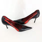 Gianmarco Lorenzi black and red pump -EU39,5|6UK|8US