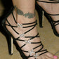 Purple Giuseppe Zanotti sandals - EU37|UK4|US6