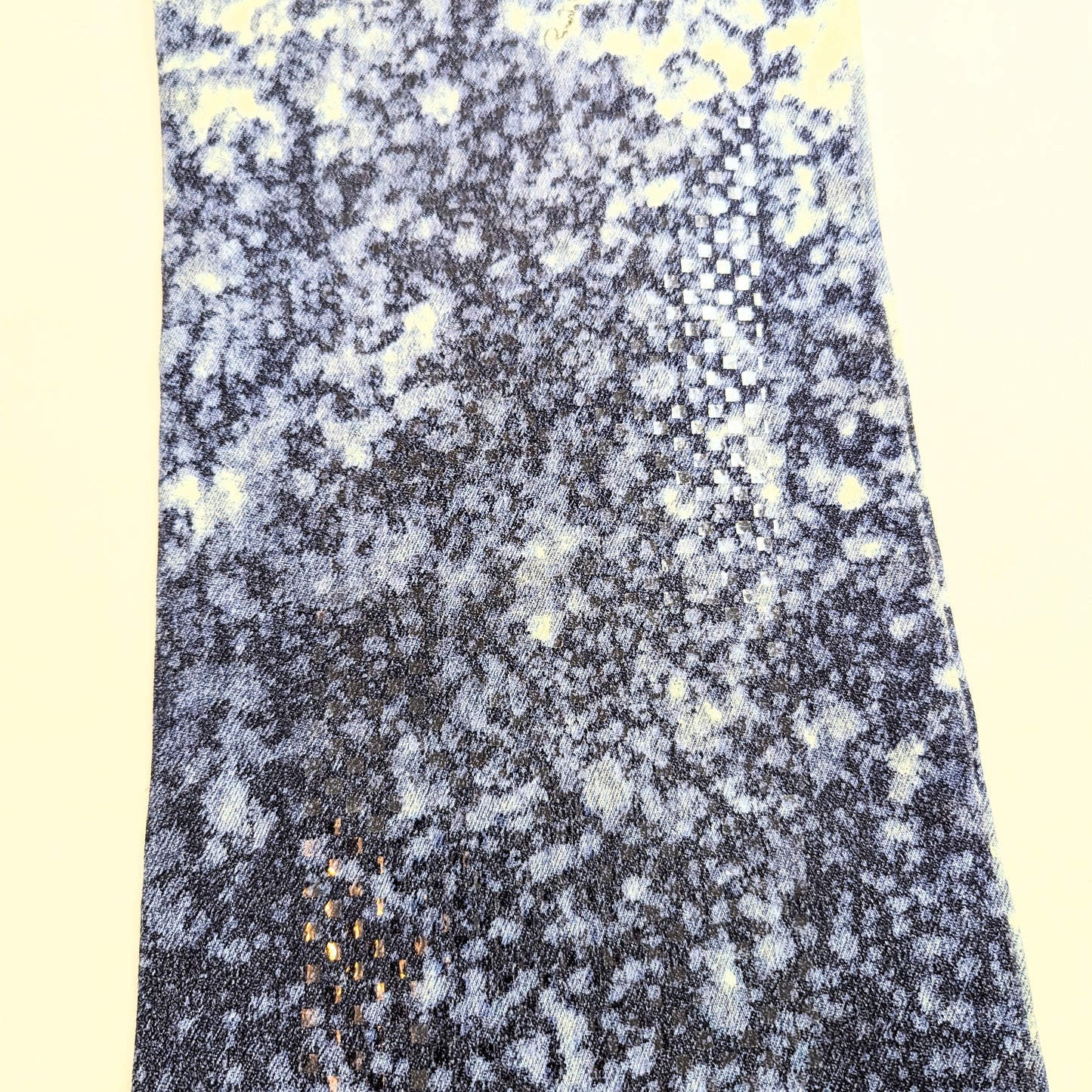 Roberto Cavalli leopard tie and dye shimmering jeans - available in 2 sizes: M and L