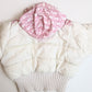 Baby Dior pink and white monogram down jacket - 2A