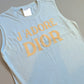 J'adore Dior tank top - M