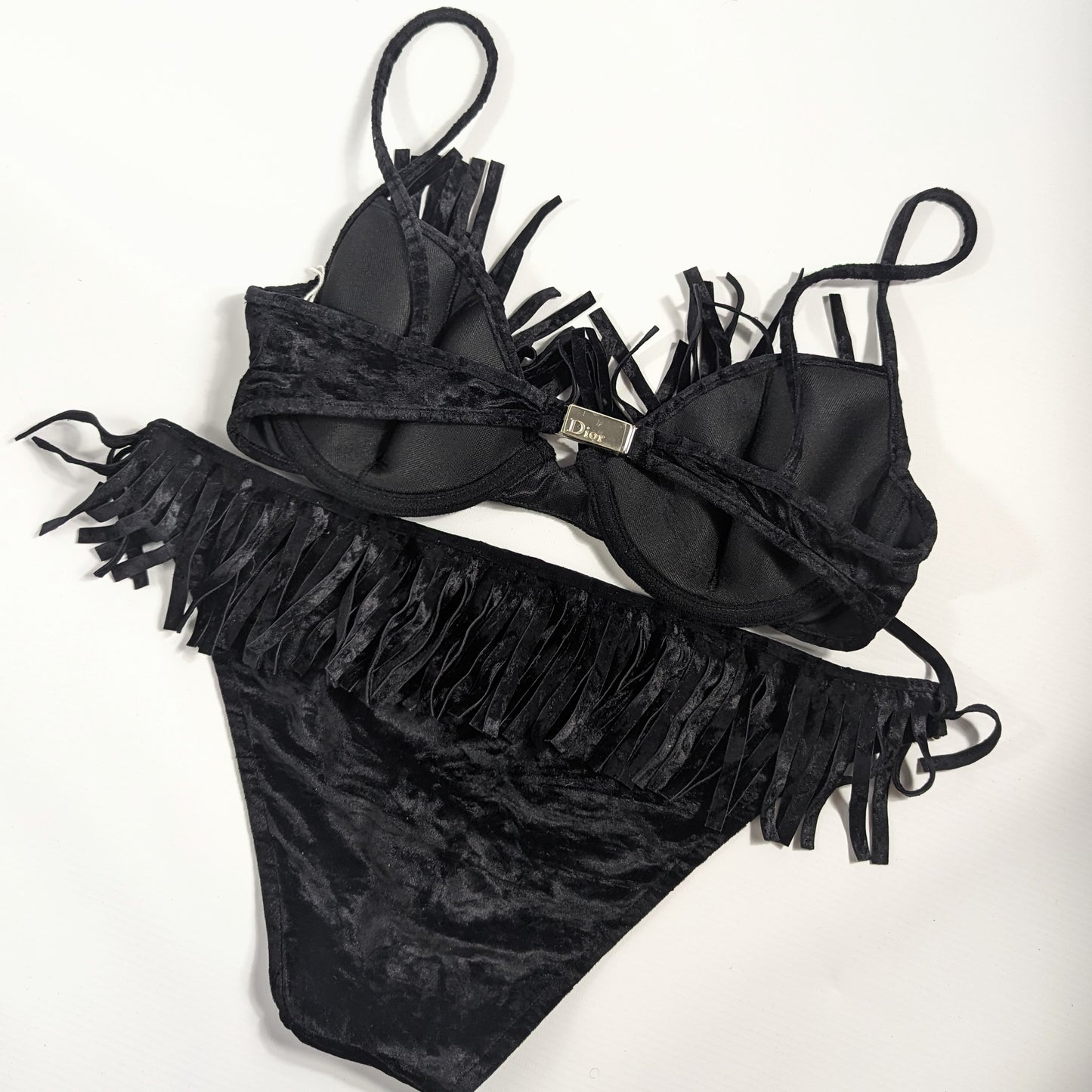 Velvet bikini swimsuit - Peace and Love Dior by Galliano