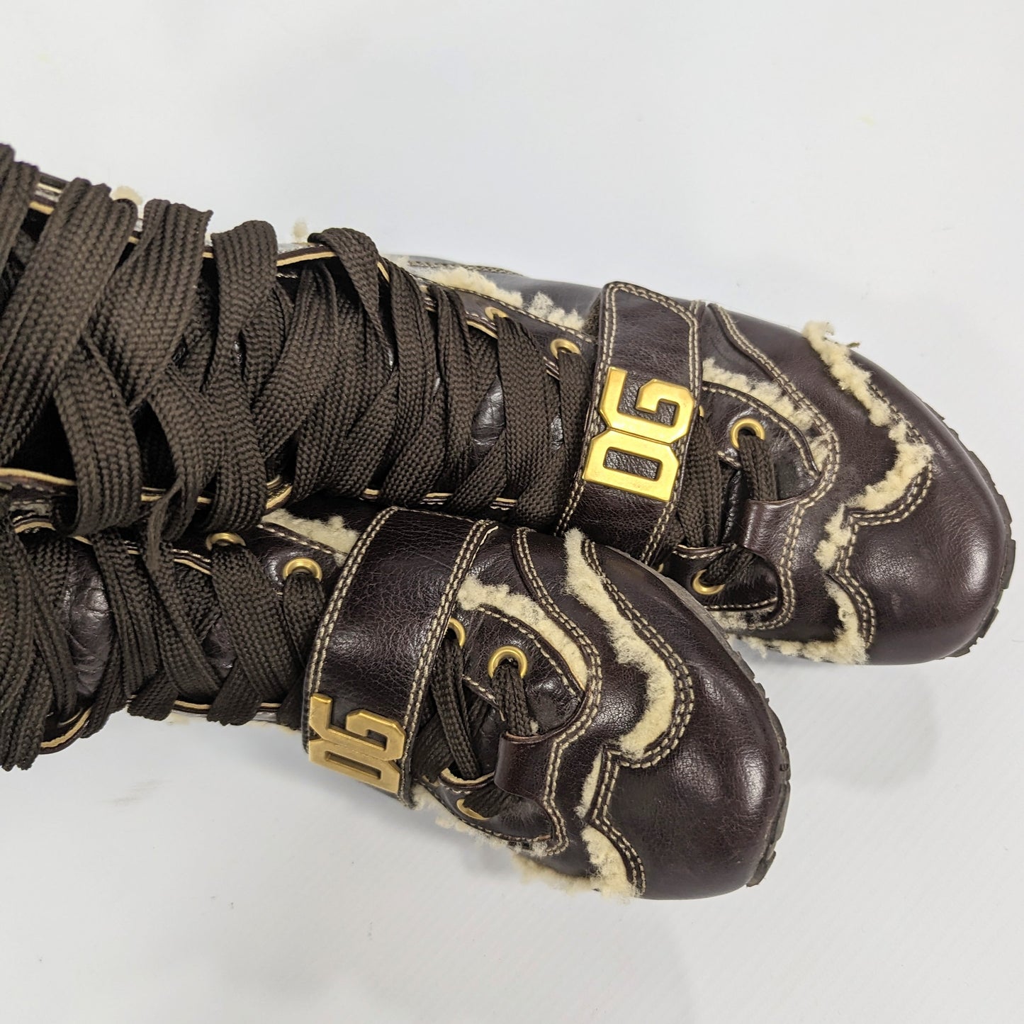 Dolce & Gabbana lace-up boots -EU37|UK4|US6