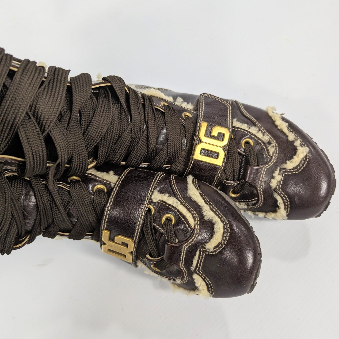 Dolce& Gabbana lace-up boots - EU38|UK5|US7