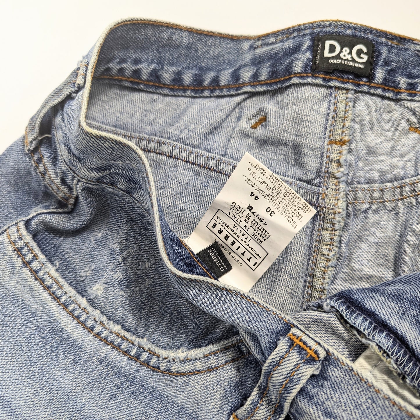 Dolce & Gabbana vintage low-rise jeans - M