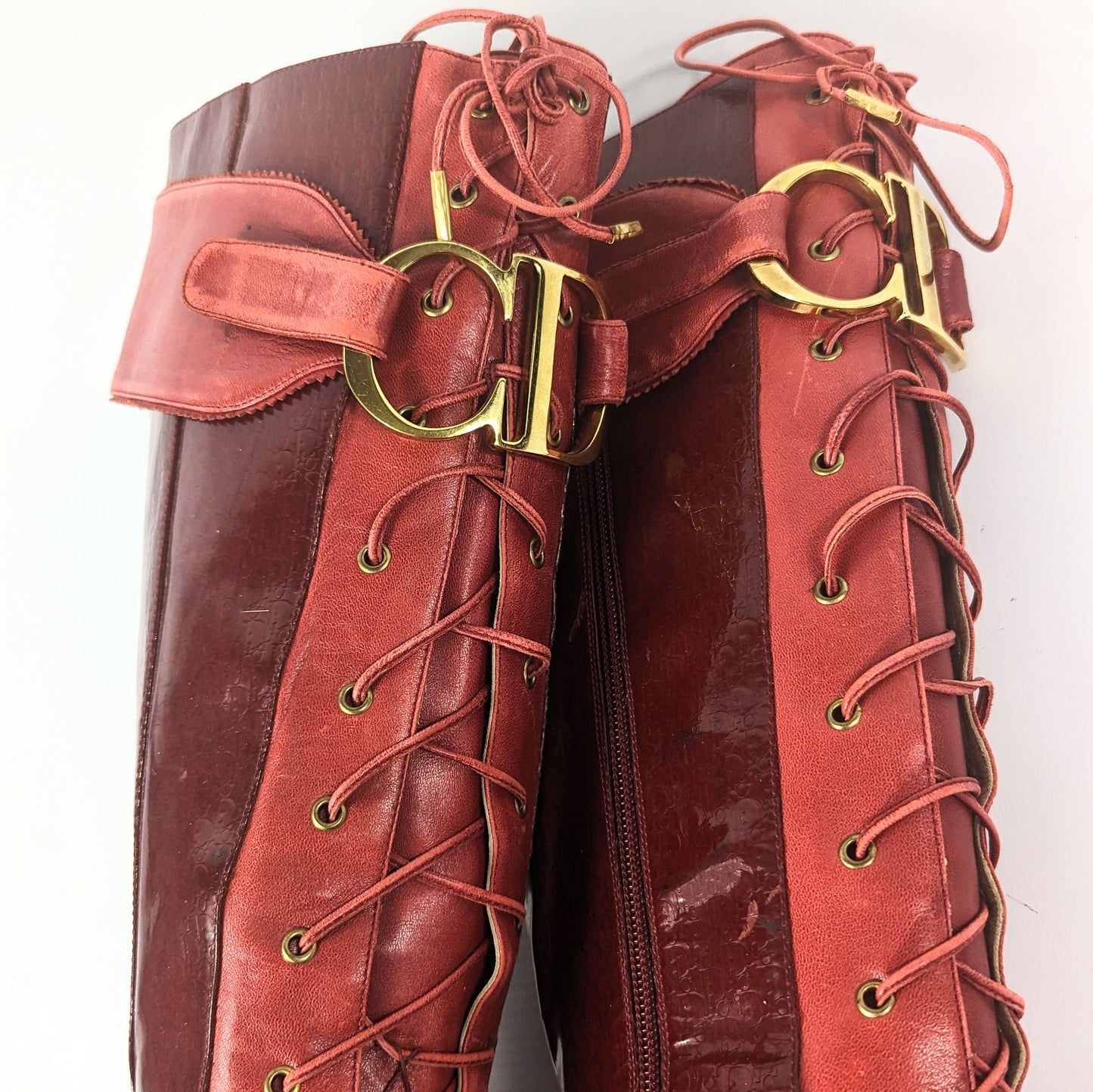 Dior by Galliano Fall 2000 buckle boots