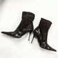 El dantes suede ankle boots - EU37|UK4|US5.5