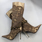 El Dantes Jeweled Suede Boots - EU37|UK4|US5.5