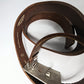 Dior belt by Galliano brown