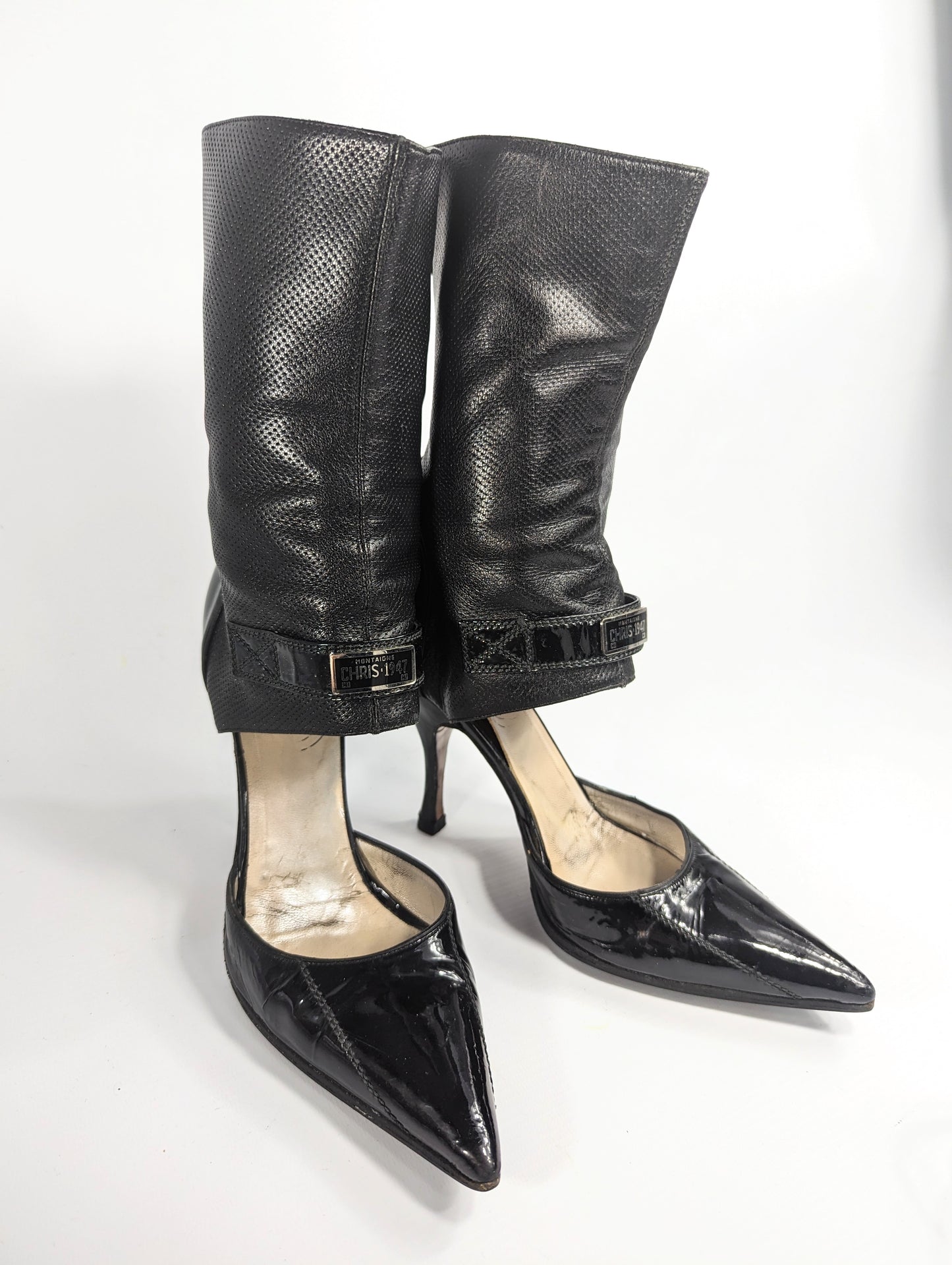 Gaiter-style ankle boots by Dior by Galliano - EU39|6UK|8US