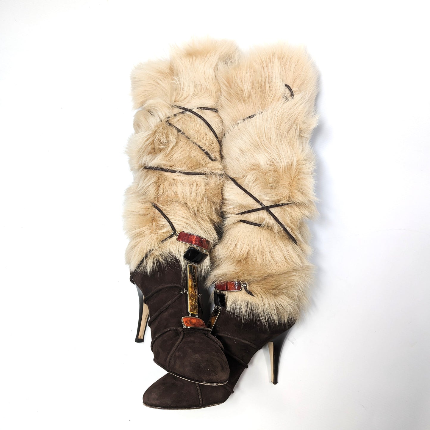 Giuseppe Zanotti Fur Boots - EU38.5|5.5UK|7.5US