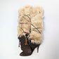 Giuseppe Zanotti fur boots -EU40|7UK|9US