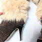 Giuseppe Zanotti fur boots -EU40|7UK|9US