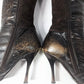 Fur and leather patchwork boots - EU37|UK4|US6