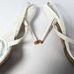 White Dior Logo Sandals by Galliano - EU36.5|UK4|US6