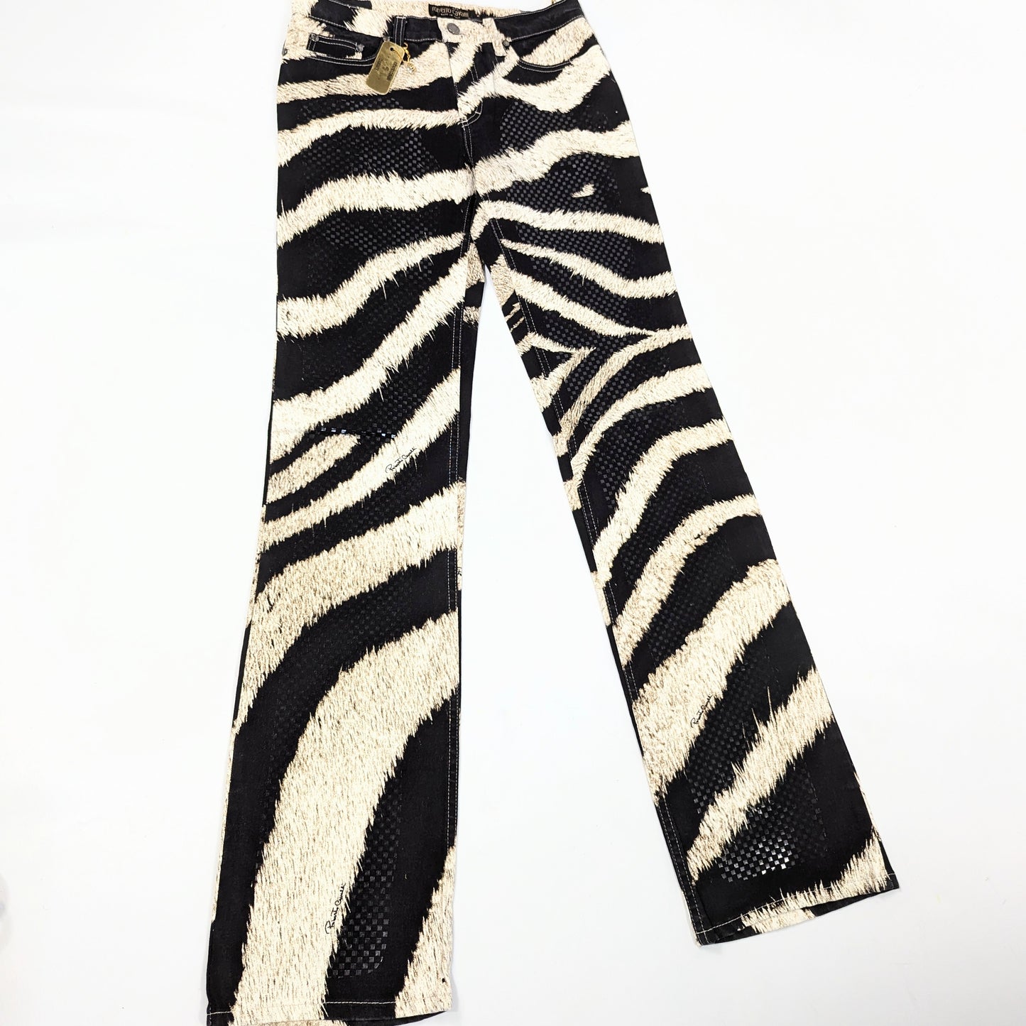 Roberto Cavalli Zebre Jeans - S