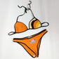 Dolce & Gabbana Orange Swimsuit