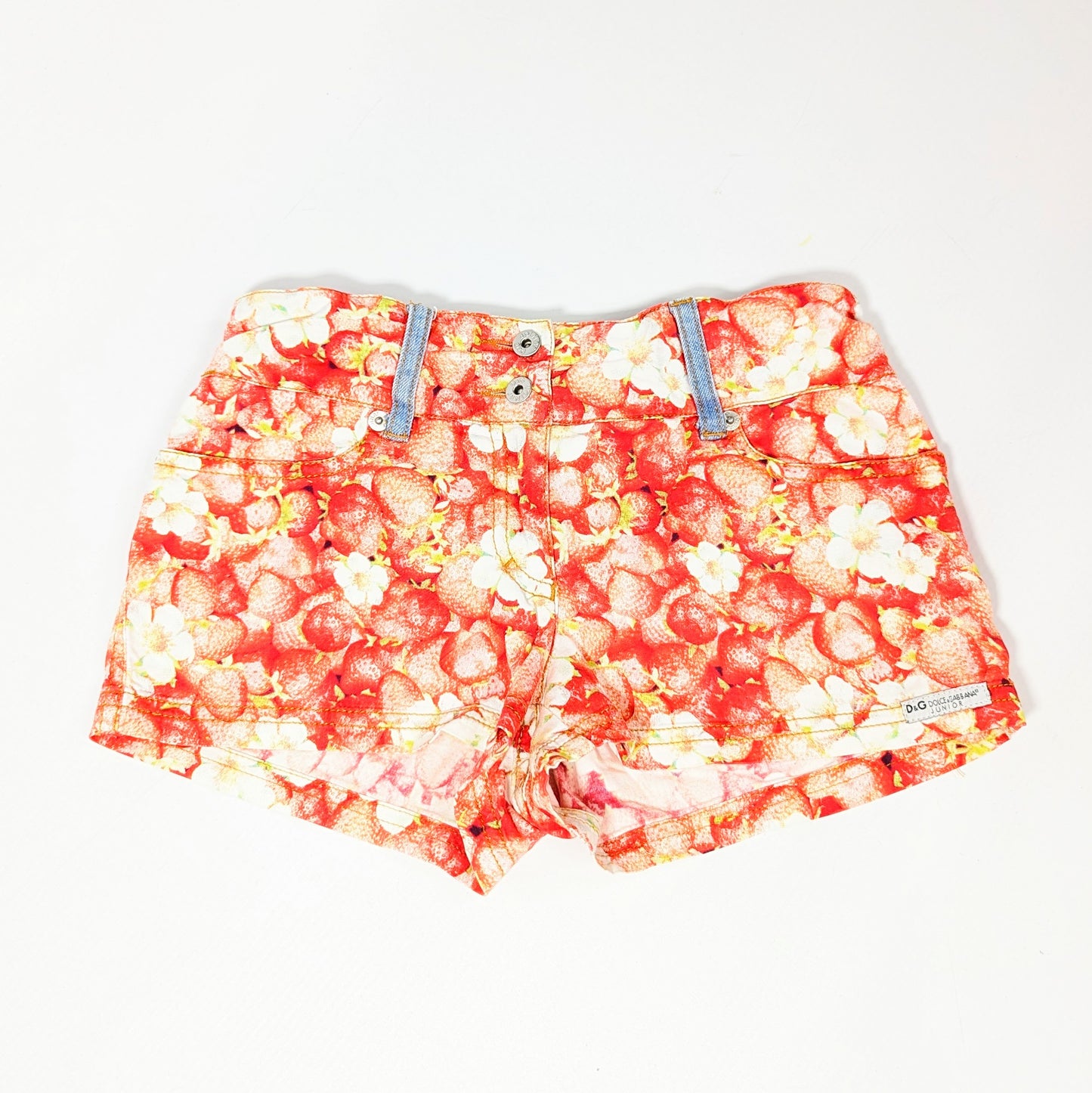 Dolce &amp; Gabbana micro shorts in stretch denim - XS