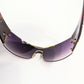 Purple “Diorito 2” mask sunglasses.