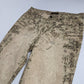 Roberto Cavalli jeans with "embroidery" pattern - S