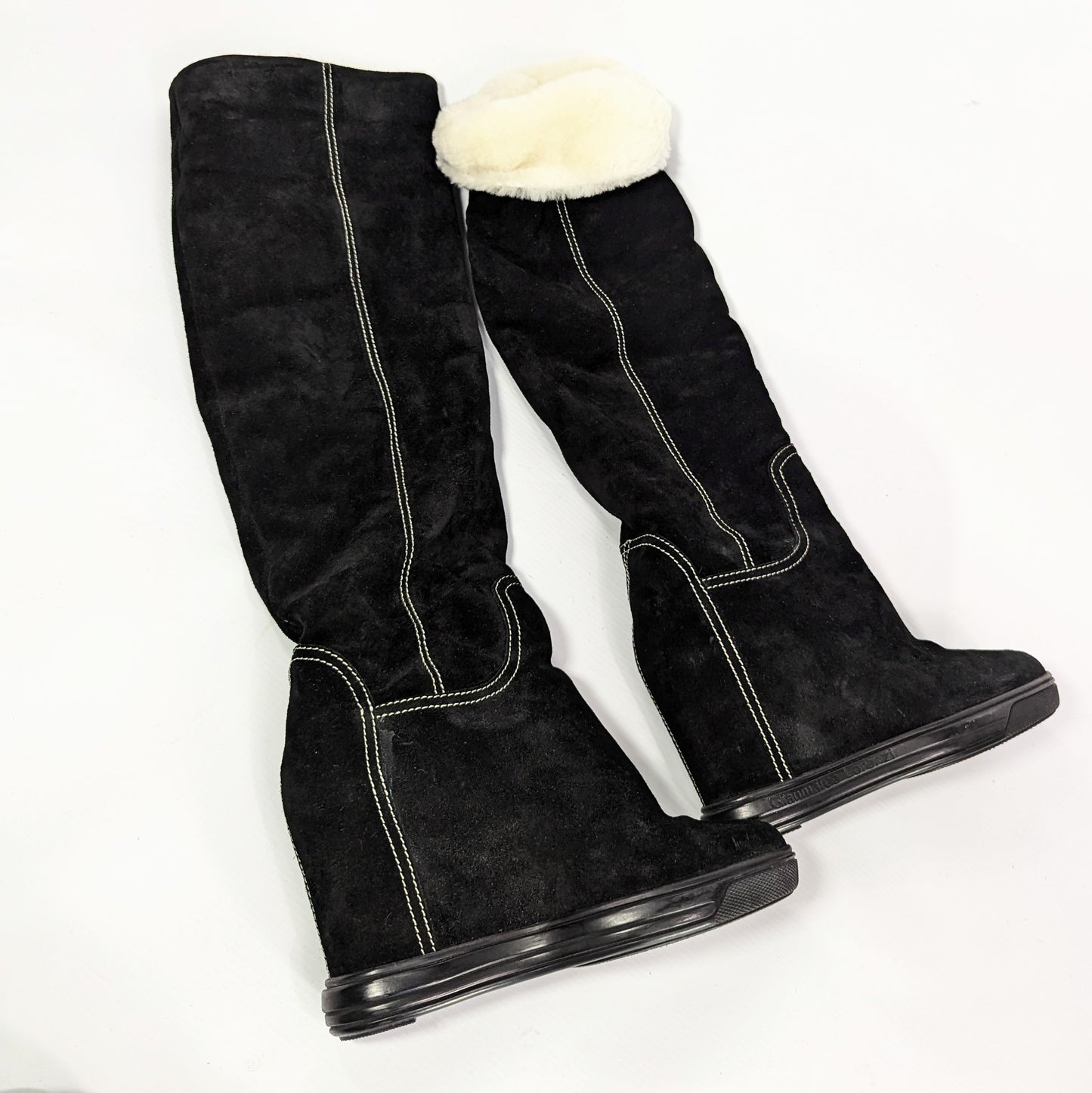 Suede wedge boots - EU37|UK4|US6