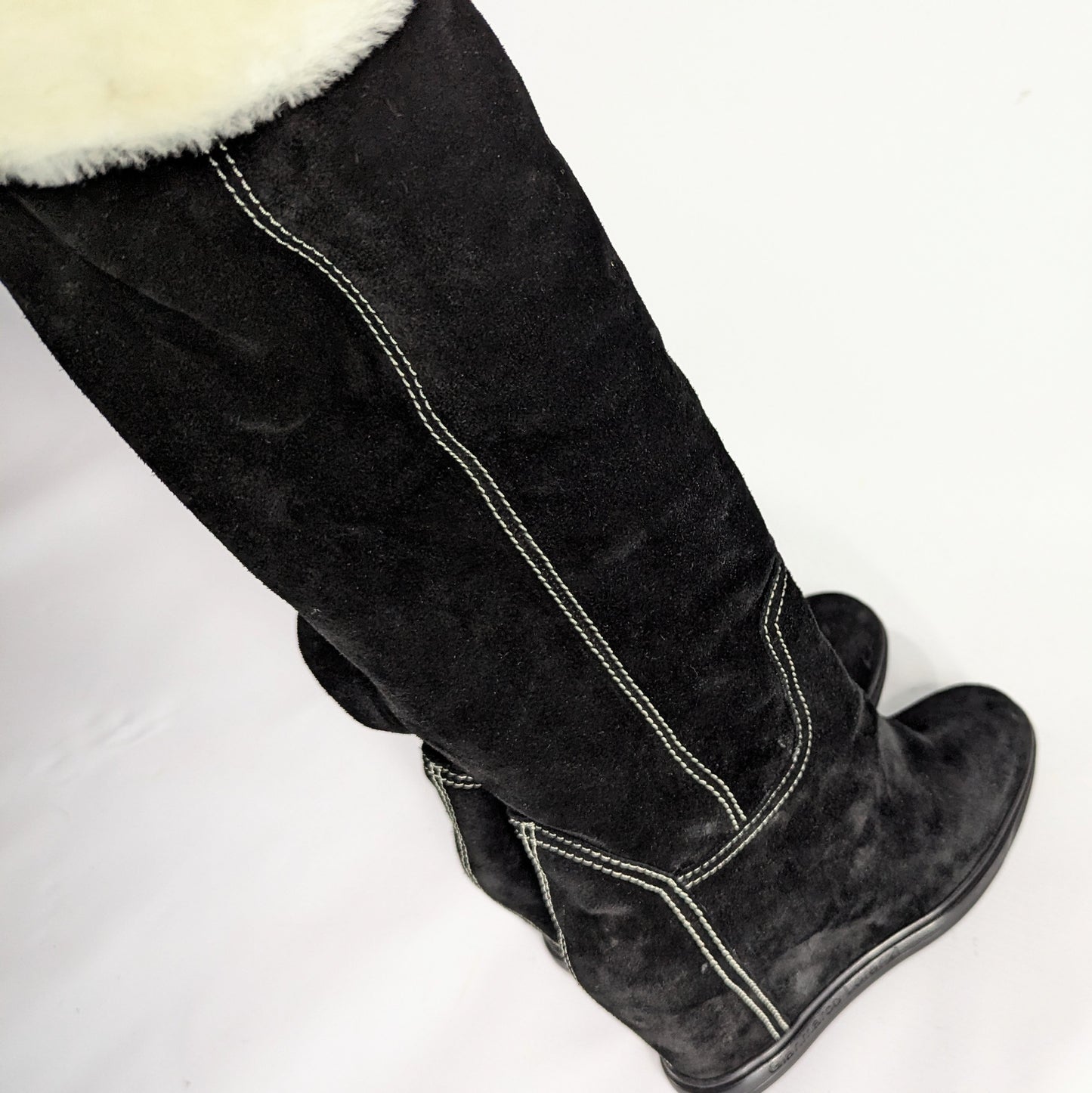 Suede wedge boots - EU37|UK4|US6