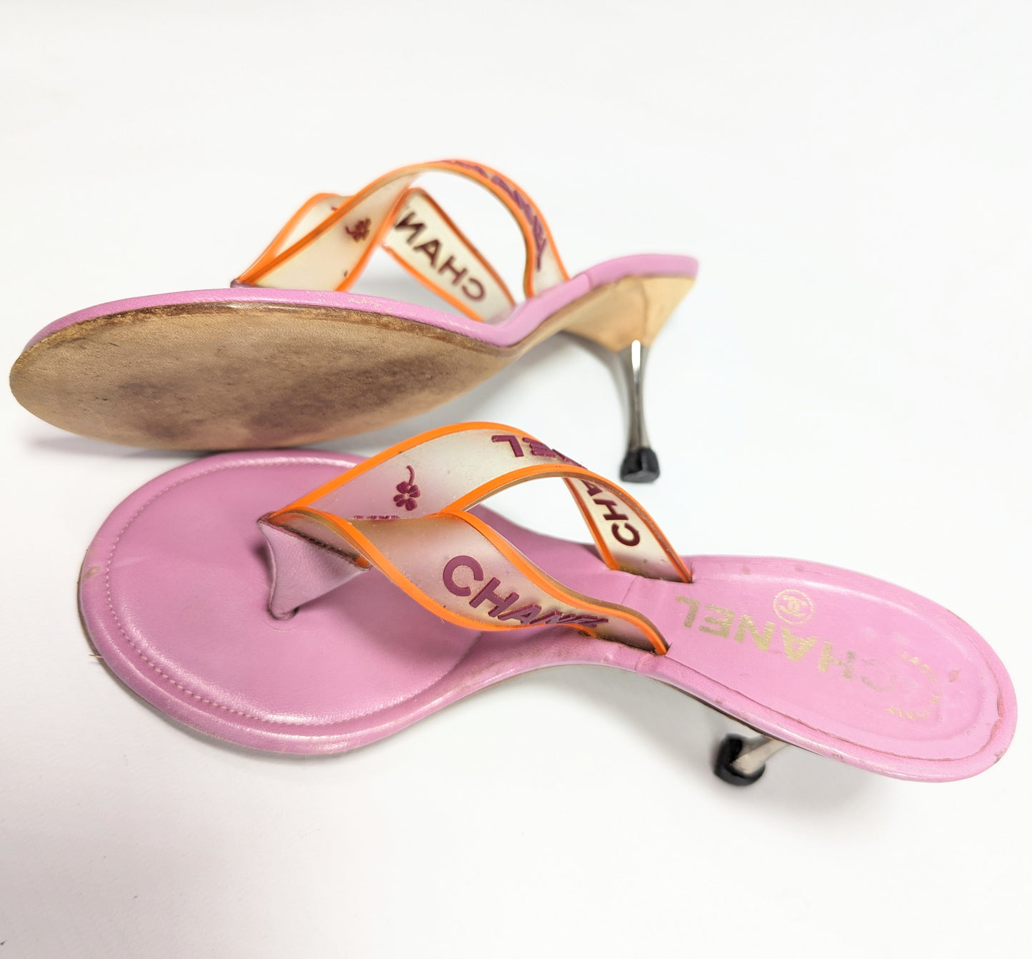 Chanel Heel Flip Flops - EU36|UK3|US5