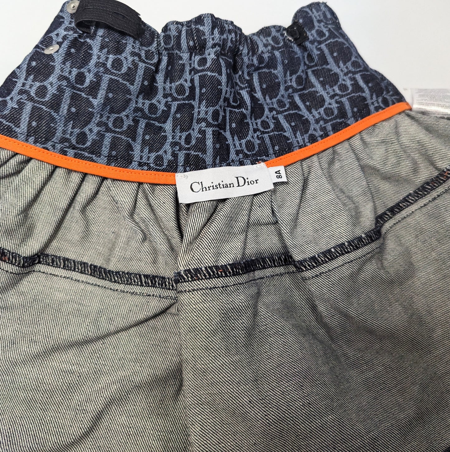 Dior monogram skirt by Galliano - 8Y