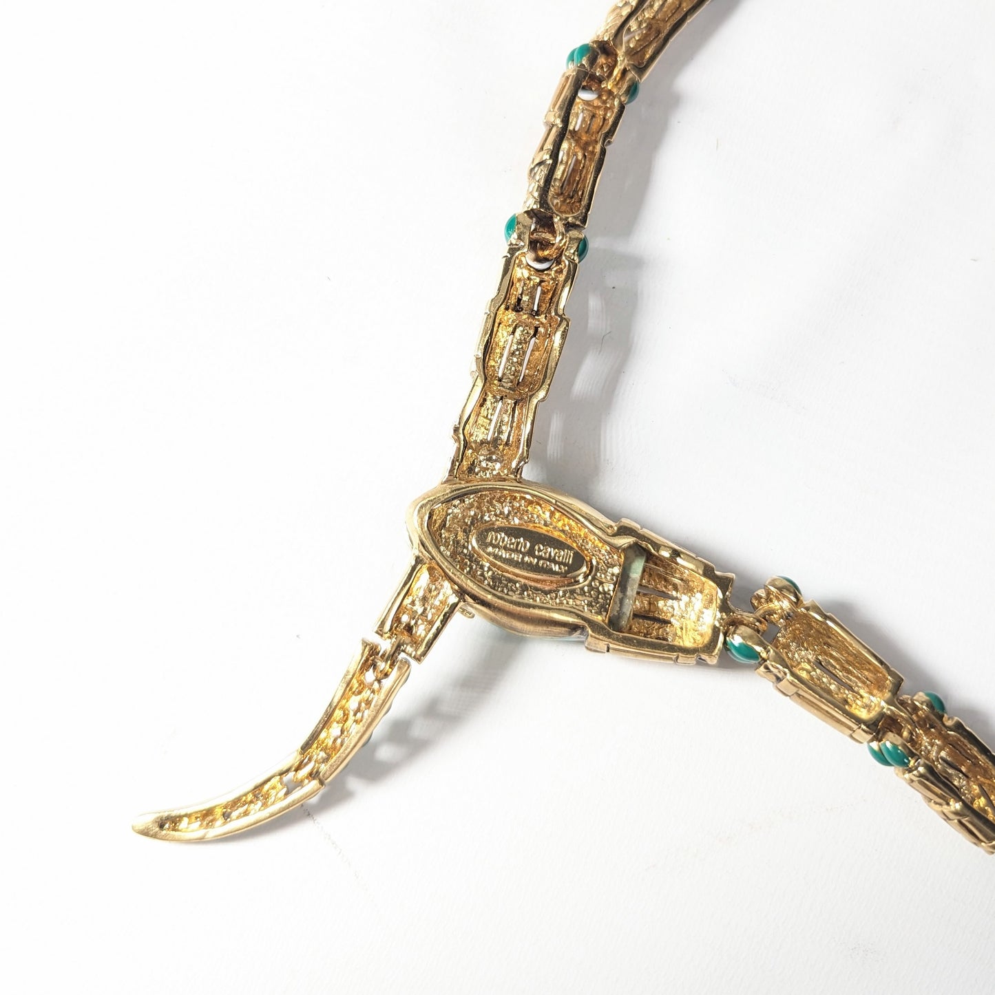 Roberto Cavalli snake necklace