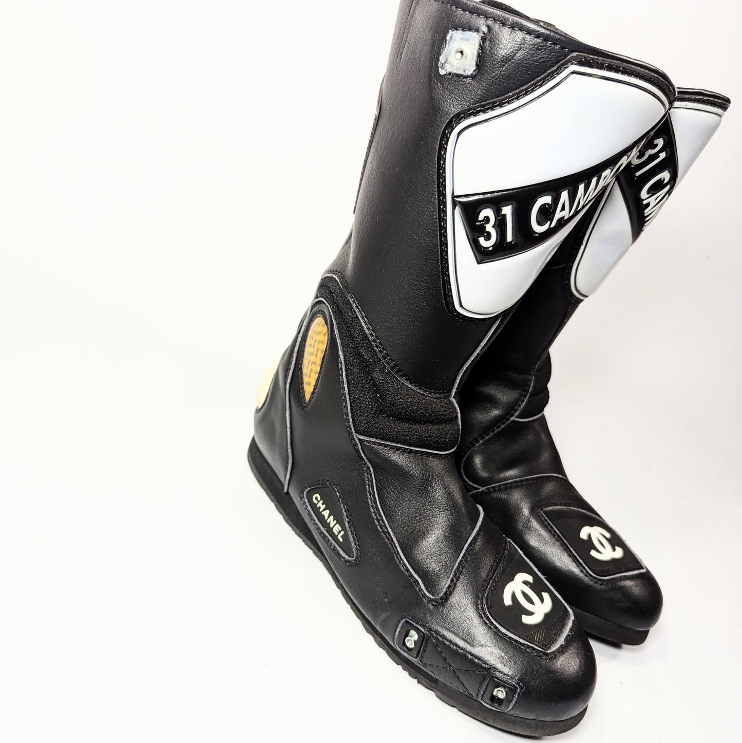 Chanel motobike boots - EU41|UK8|US10