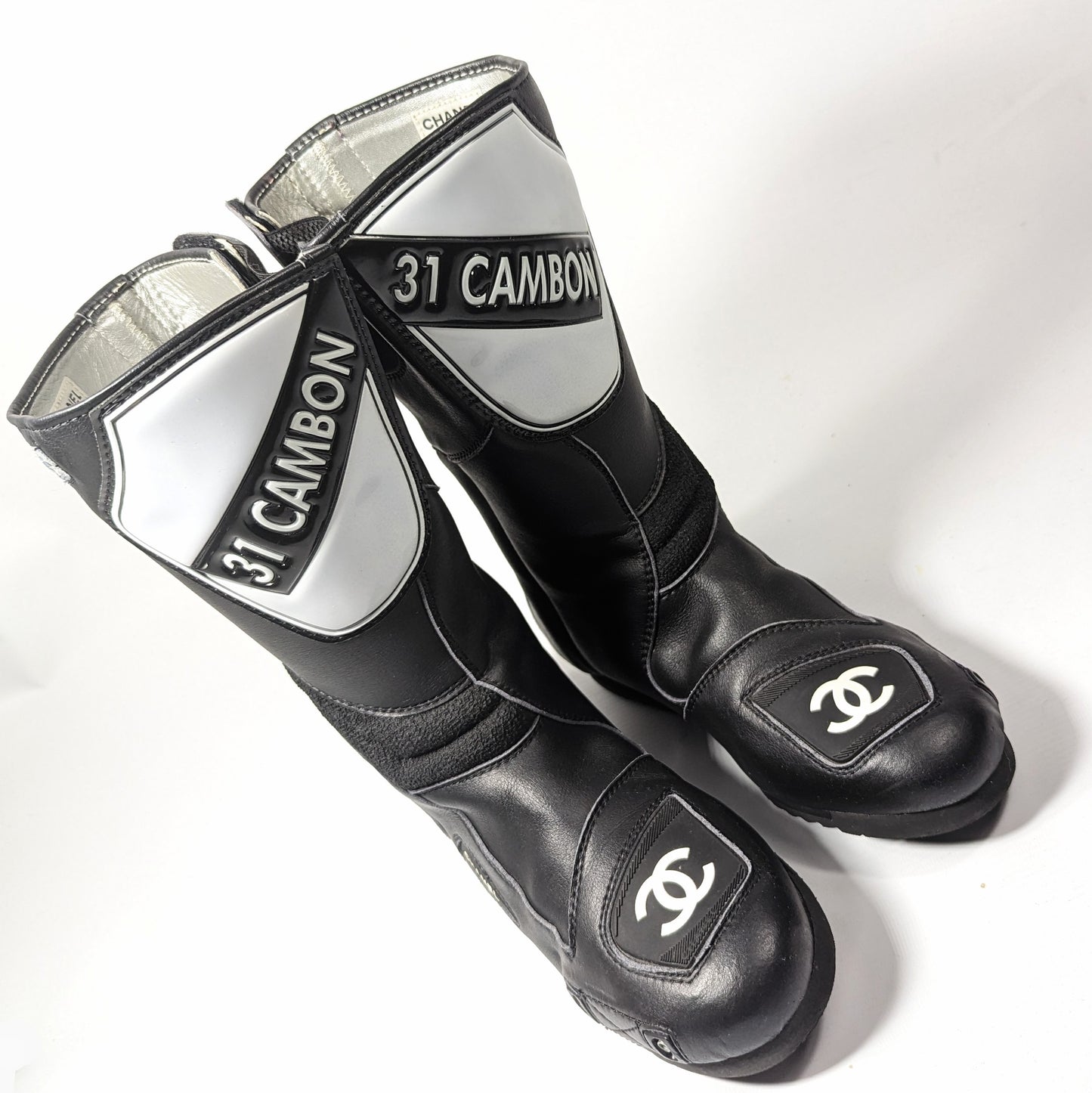 Chanel motobike boots - EU41|UK8|US10