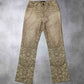 Roberto Cavalli jeans with "embroidery" pattern - S