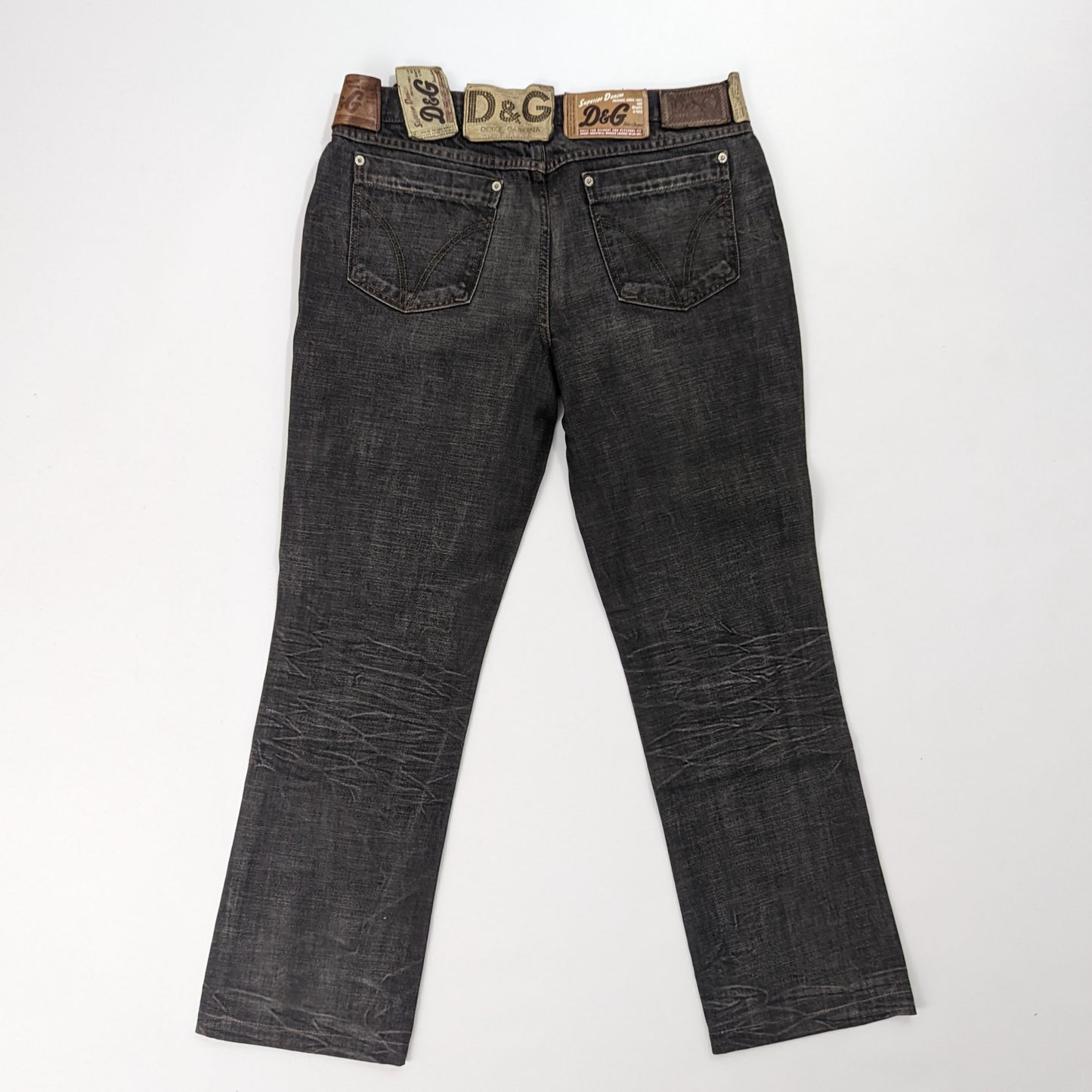 Dolce & Gabbana logo jeans - L