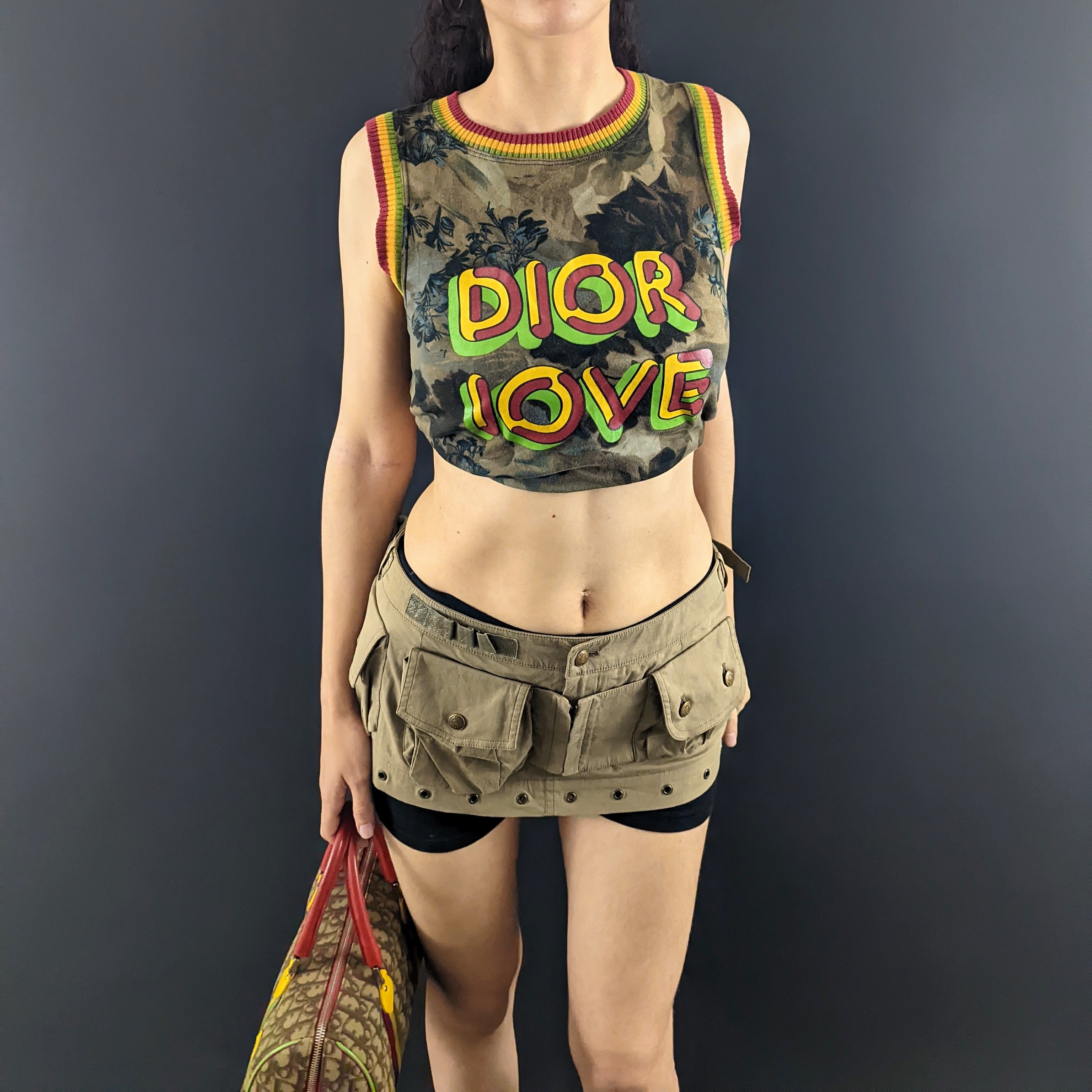 Rasta top Dior Love Dior by Galliano M