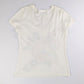 Dior embroidered V-neck t-shirt by Galliano - S