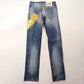 Dolce & Gabbana jeans with rhinestone initials - S