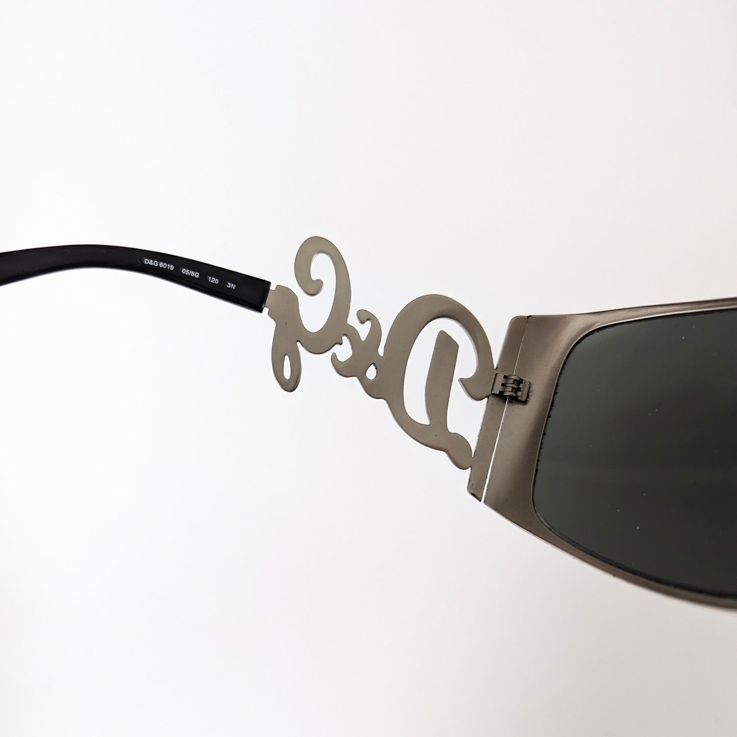 Dolce & Gabbana silver sunglasses with initial