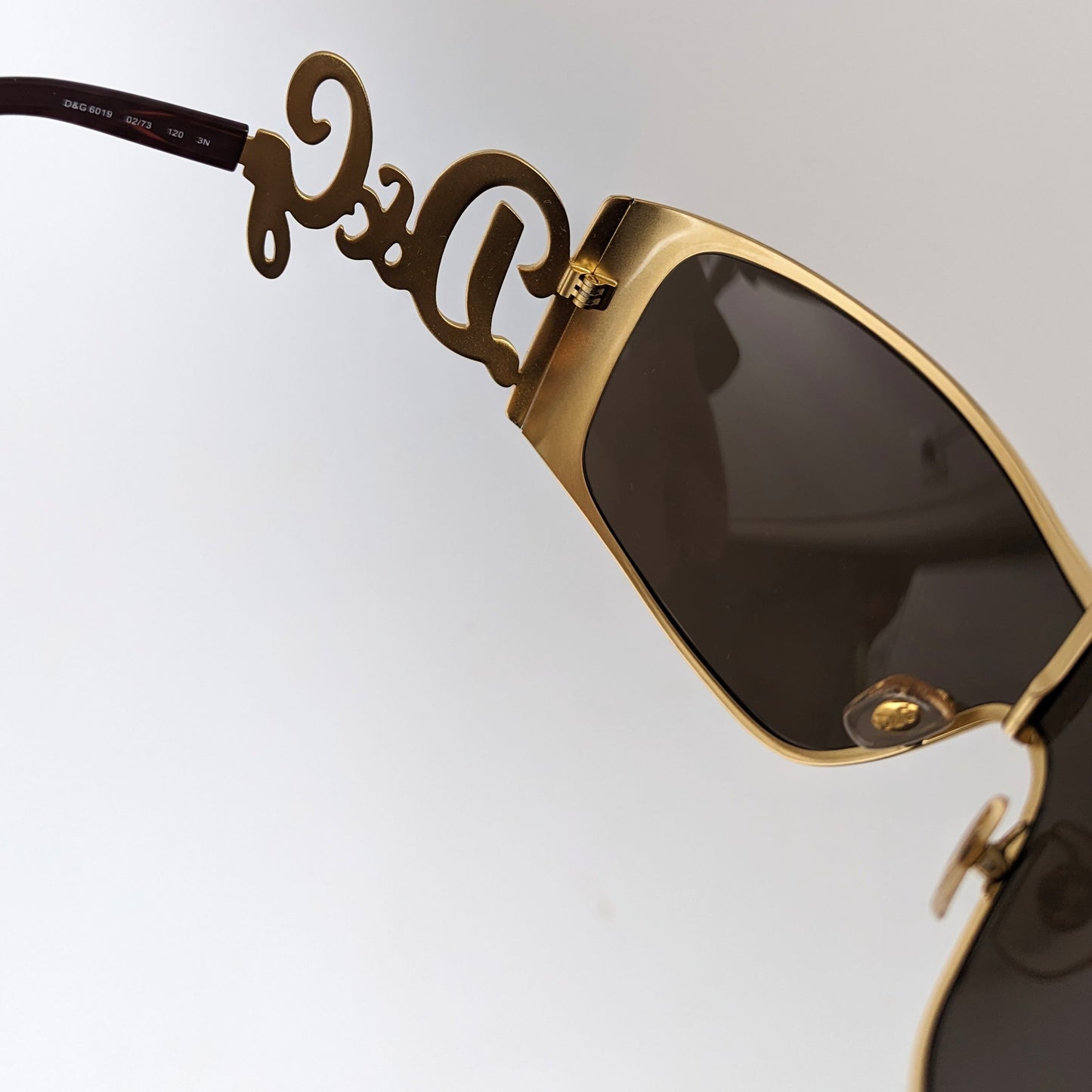 Dolce & Gabbana vintage golden initial sunglasses