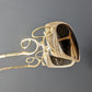 Roberto Cavalli beige mask glasses