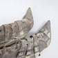 Gray snake leather Dior lace-up boots - EU38 |  UK5 | US6 5.