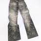 Cavalli jeans faded khaki monogram logo - M/L