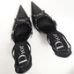 Dior slingback sandals by Galliano Collection bondage F/W 2003 - FR37.5 | UK5.5 | US7