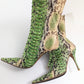 Gianmarco Lorenzi vintage python boots - FR37 | UK4| US5.5