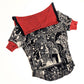 Jean-Paul Gaultier psychedelic print top - M