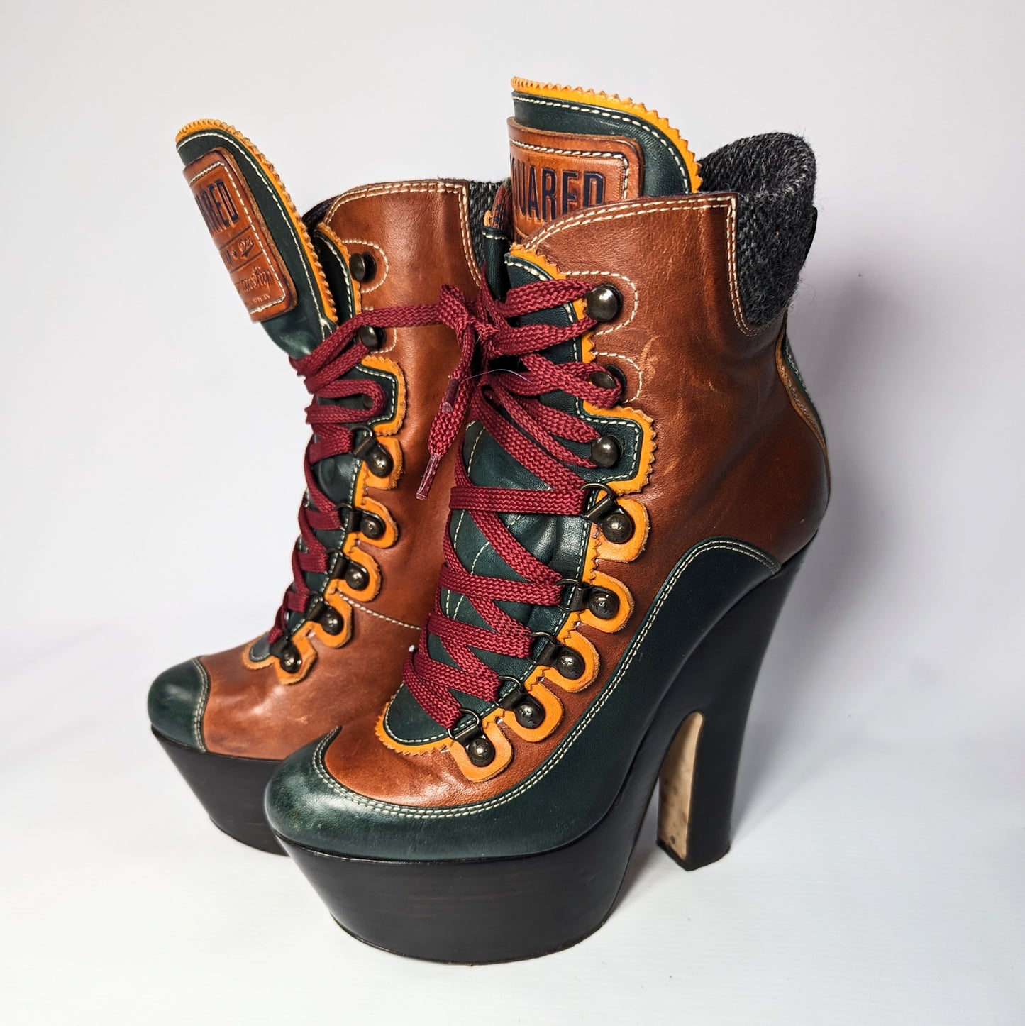 Dsquared2 wedge ankle boots - EU39|6UK|8US