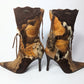 El Dantes fur and feather boots - EU38|UK5|US7