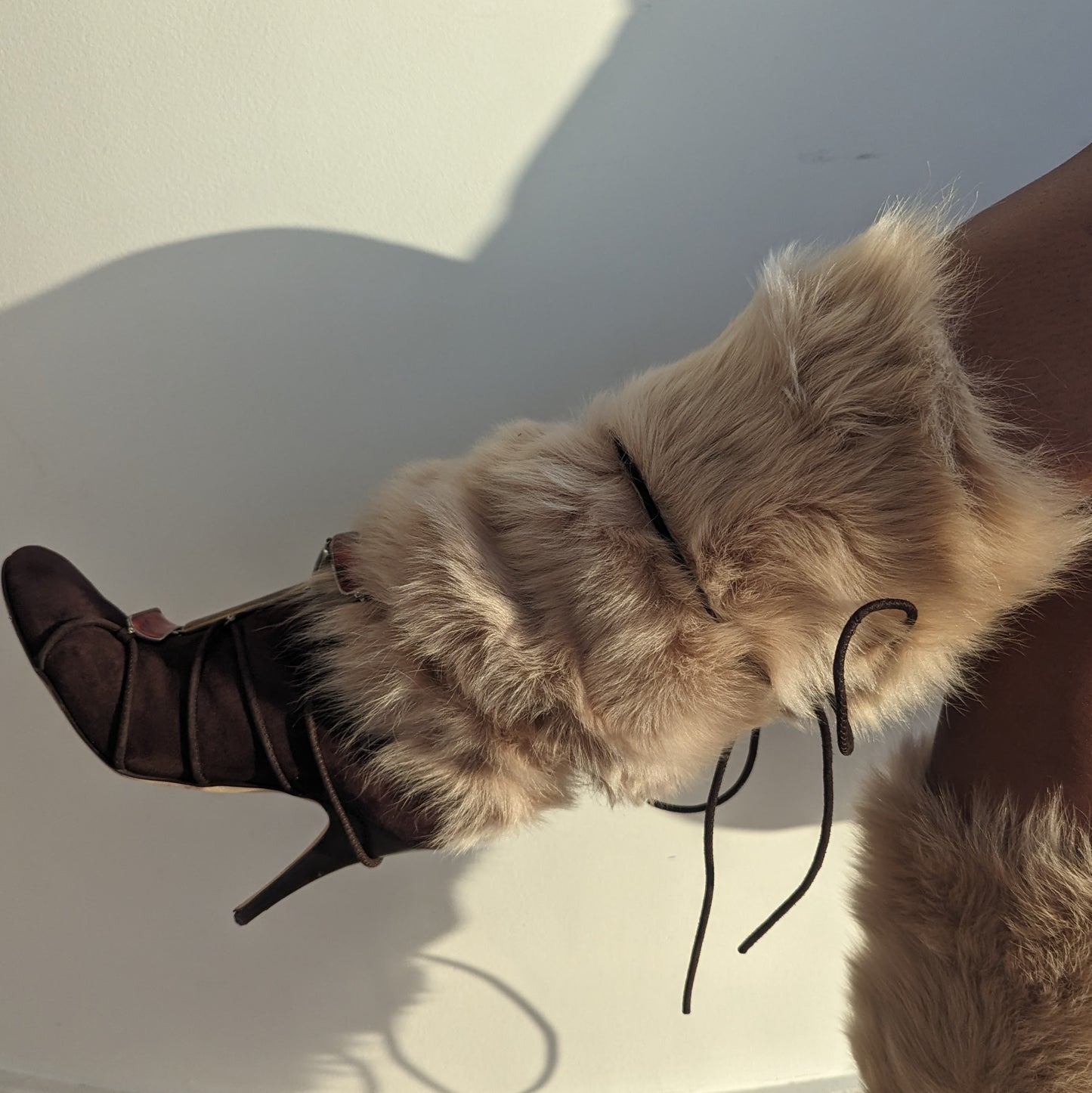 Giuseppe Zanotti fur boots -EU40|7UK|9US