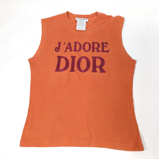 Débardeur "J'adore Dior" 1947 orange