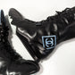 Chanel logo ankle boots - EU37|4UK|6US